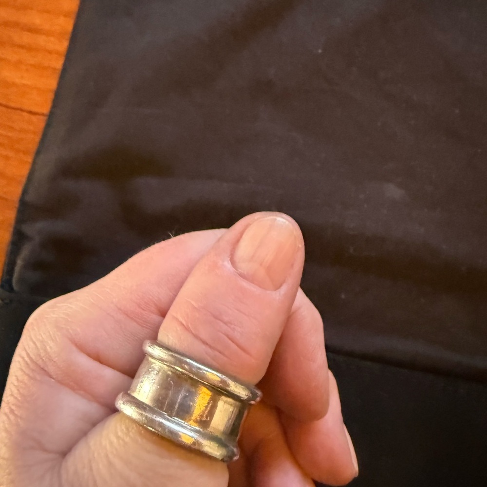 Silver Wide Band Ring